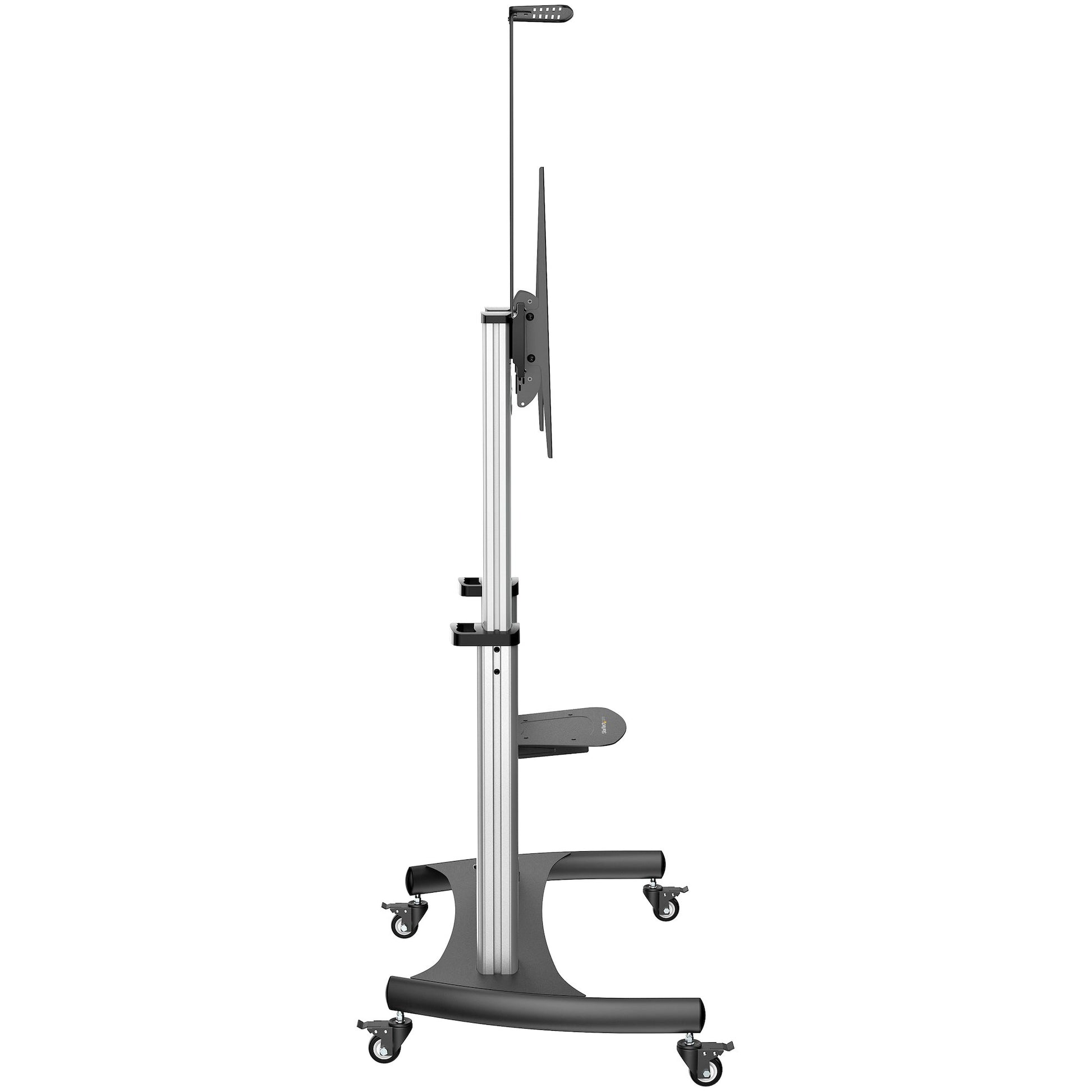 StarTech.com TV-Wagen – 60–100" – VESA 200×200–1000×600 – bis 100 kg, Höhenverstellbar, mit Rollen