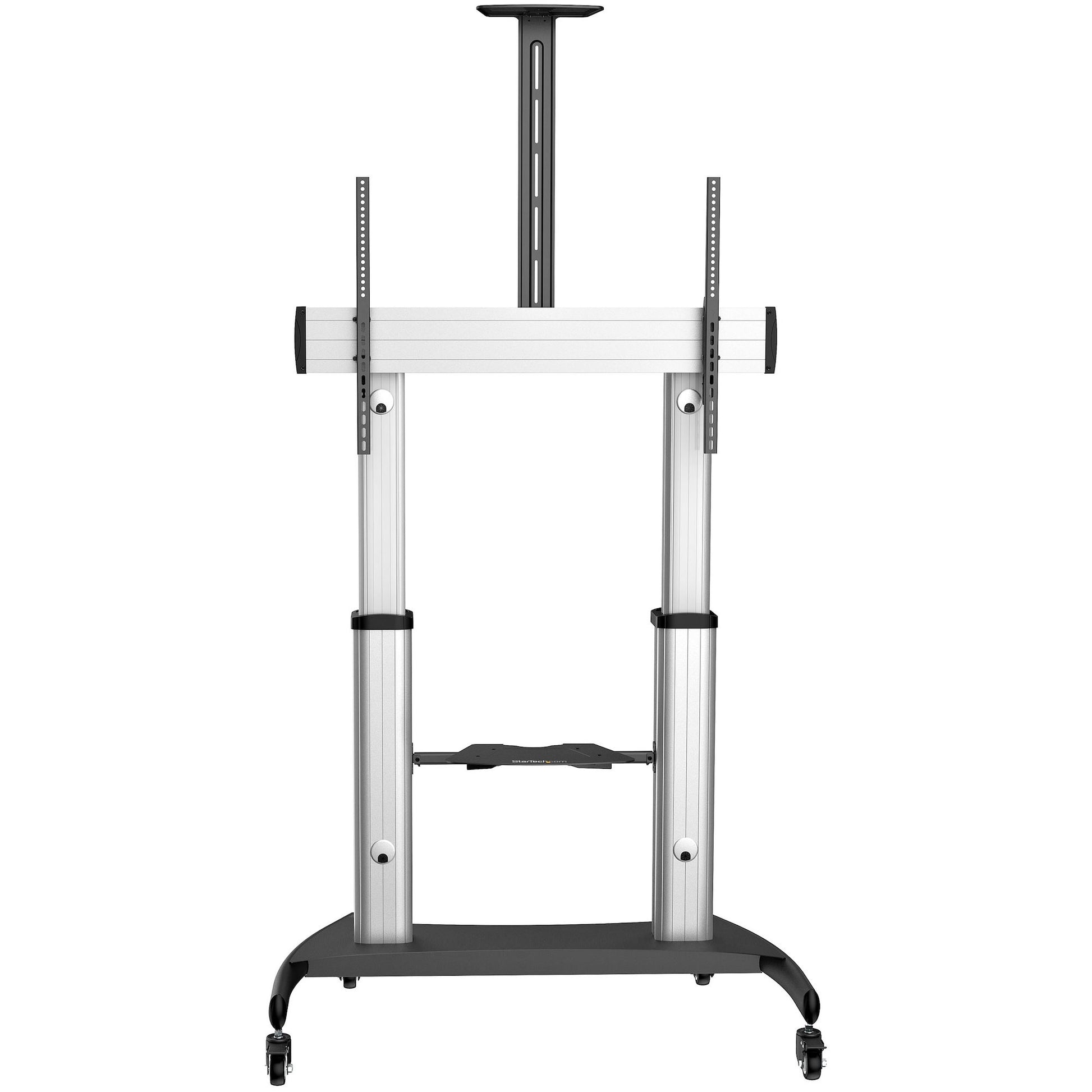 StarTech.com TV-Wagen – 60–100" – VESA 200×200–1000×600 – bis 100 kg, Höhenverstellbar, mit Rollen