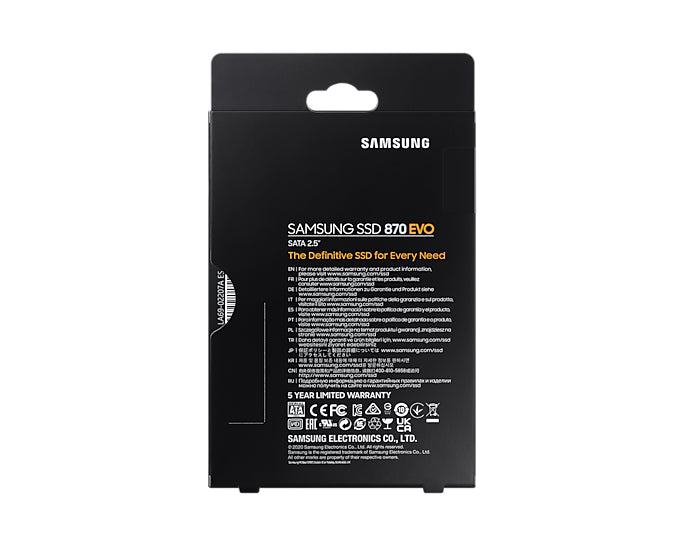 Samsung 870 EVO 500 GB – 2,5" SATA III SSD