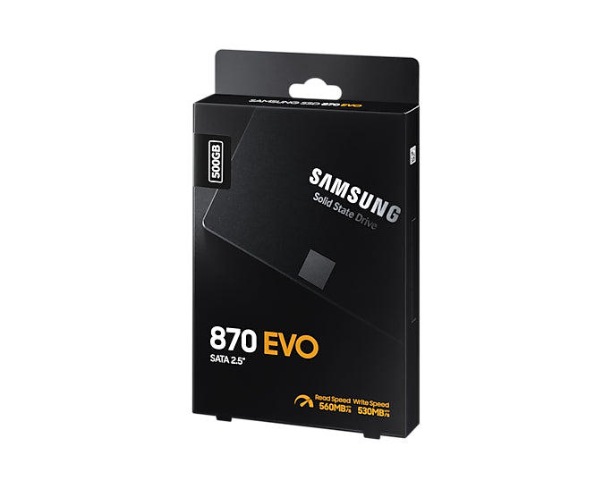 Samsung 870 EVO 500 GB – 2,5" SATA III SSD
