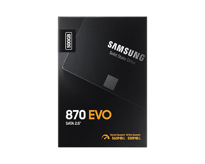 Samsung 870 EVO 500 GB – 2,5" SATA III SSD