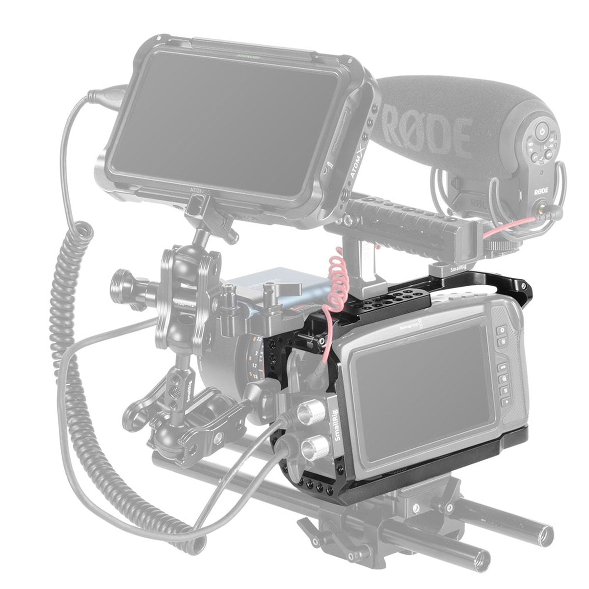 SmallRig Cage BM – Cage für Blackmagic Design Pocket Cinema Camera 4K, 6K – Schwarz
