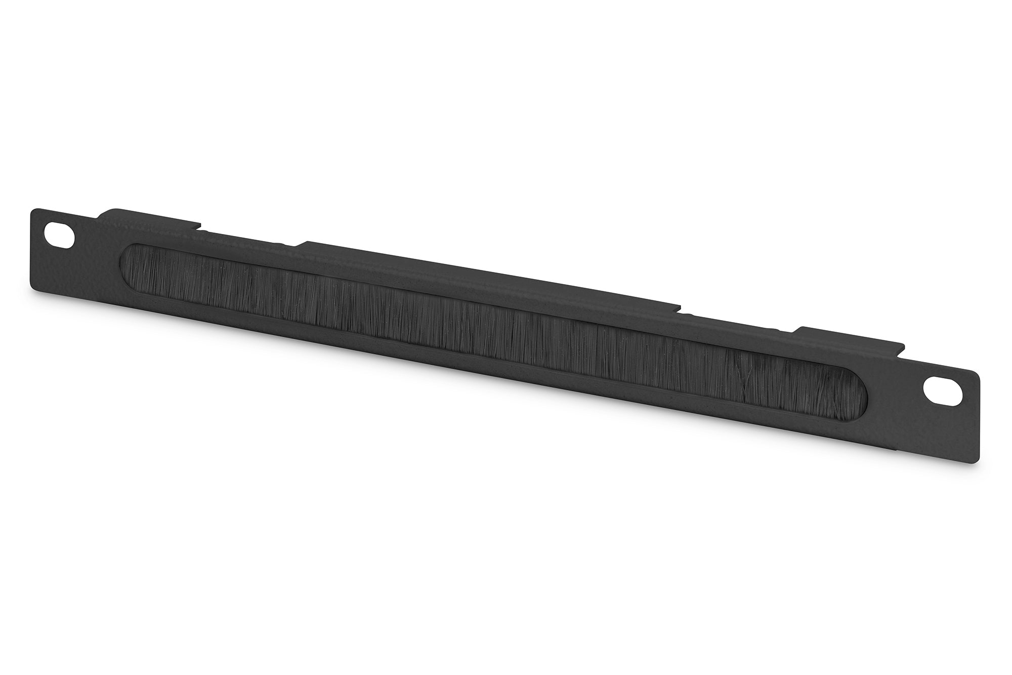Digitus Kabelmanagementtafel – 0,5U, 254 mm (10"), Tiefe 12 mm, Stahl, Schwarz