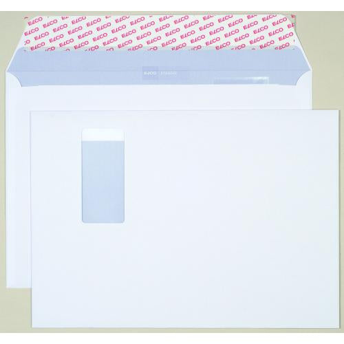 Elco Couvert C4, Fenster rechts, Selbstklebend, Weiss, 120 g/m² – 250 Stk.
