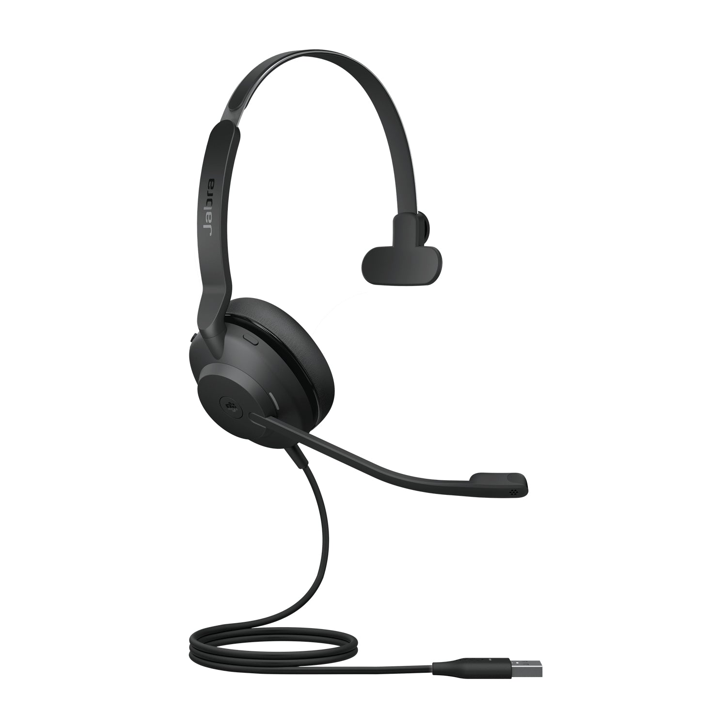 Jabra Evolve2 30 Office-Headset – On-Ear, Mono, Kabel (USB-A), Schwarz