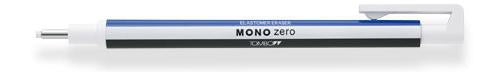 Tombow Radierstift MONO zero – nachfüllbar, runde Spitze, Ø 2,3 mm, weiss