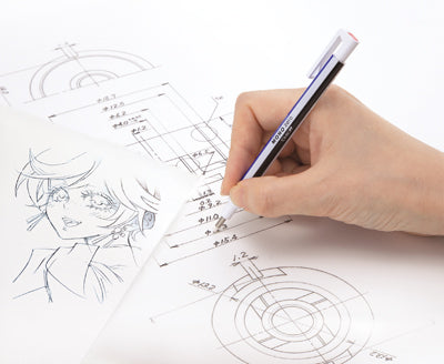 Tombow Radierstift MONO zero – nachfüllbar, runde Spitze, Ø 2,3 mm, weiss