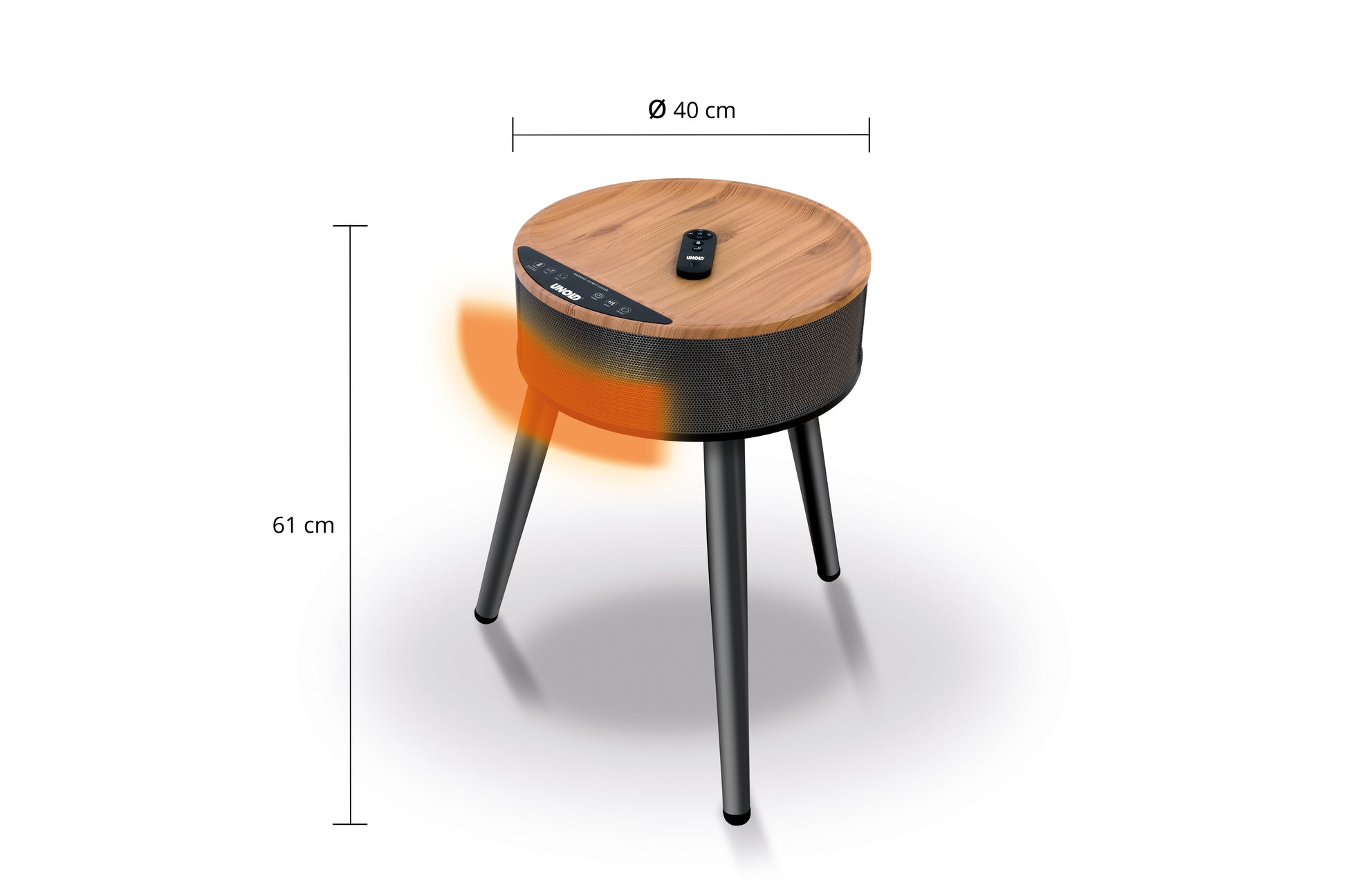 Unold Heizlüfter Henry 86545 – Keramik, 2000 W, bis 30m²