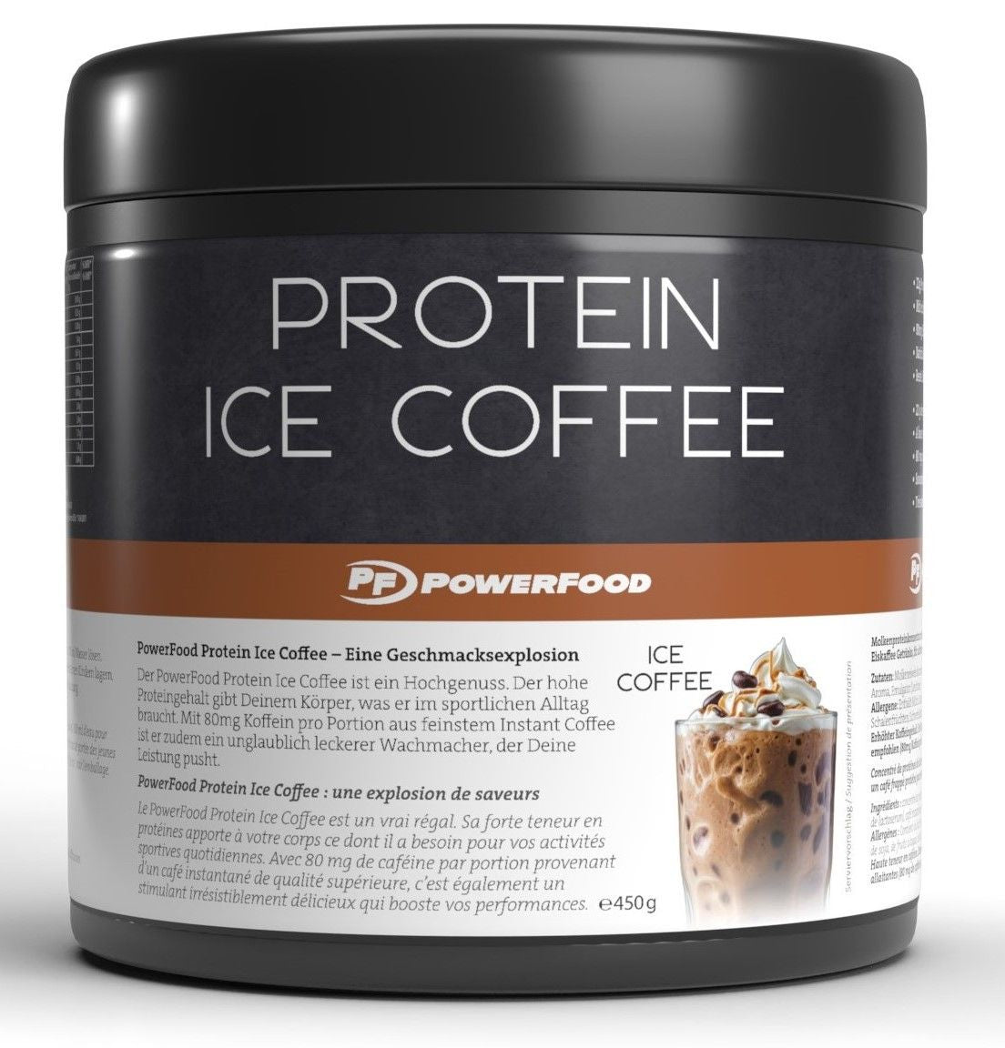 PowerFood Whey Protein Kaffee – laktosefrei