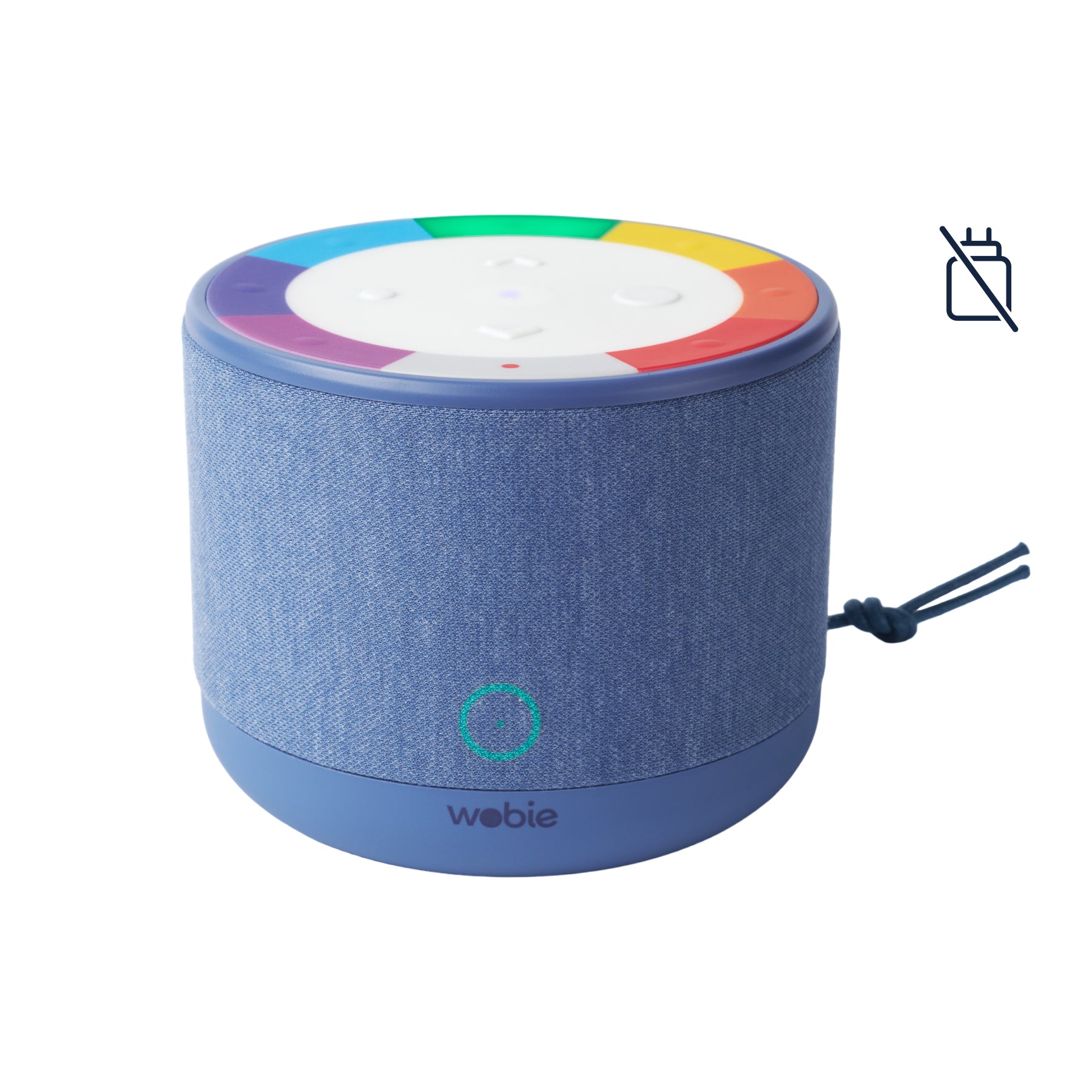 Wobie Box – Boombox – Bluetooth, WLAN, Akkubetrieb, IPX5 – Blau