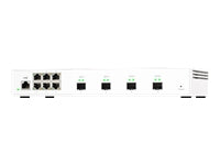 QNAP QSW-M2106-4S – Verwalteter L2 Switch – 6× 2,5G, 4× SFP+, Desktop