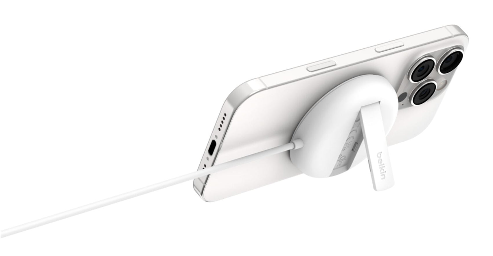 Belkin BOOSTCHARGE PRO QI2 Ladegerät – 15 W, Qi, magnetisch, kabellos