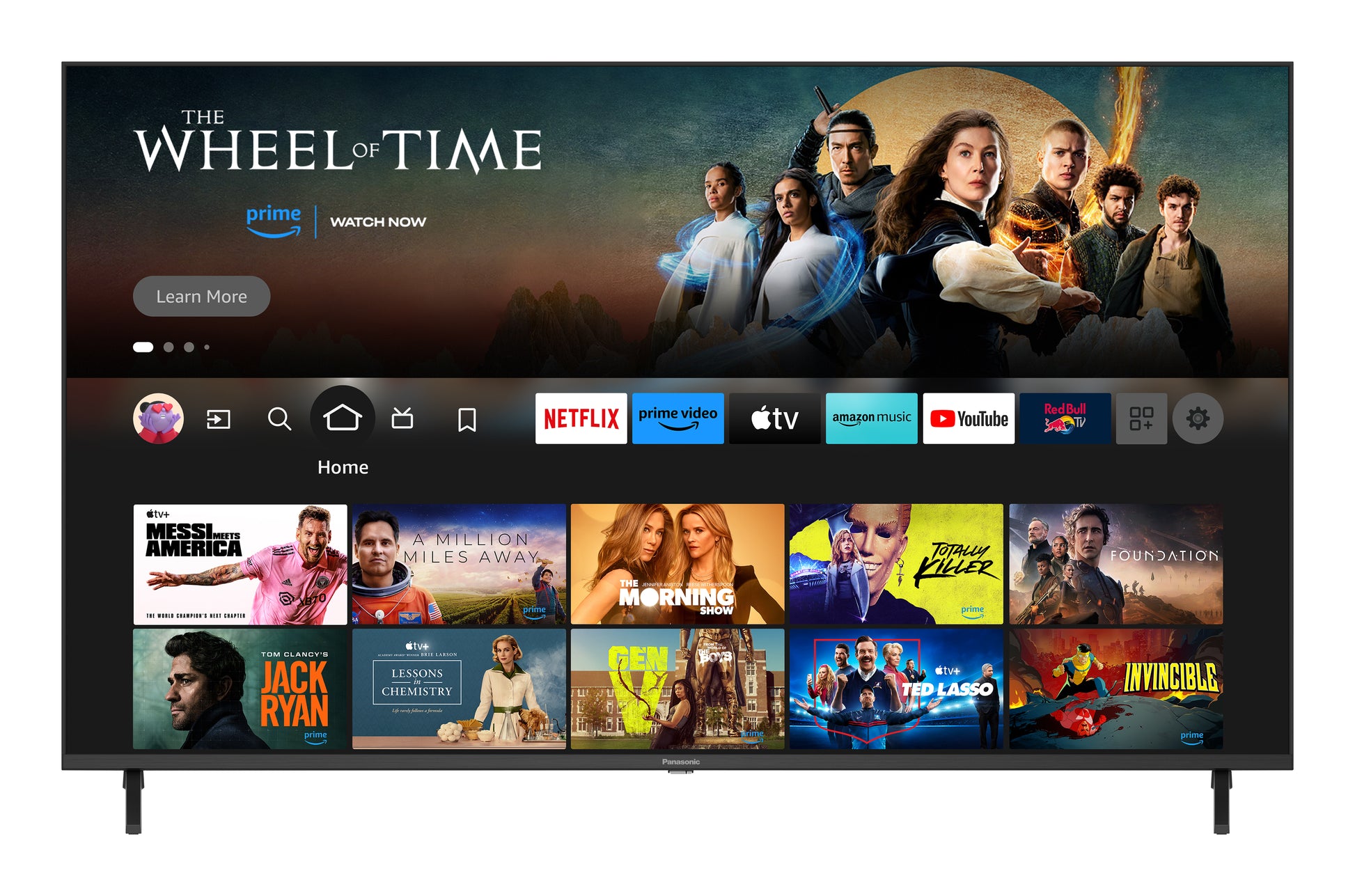 Panasonic TV-65W90AEG – 65" LED UHD 4K, Fire TV, Dolby Vision (2024)