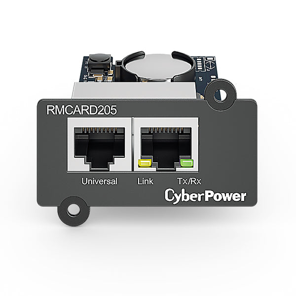 CyberPower RMCARD205 – Netzwerk-Management-Karte – 10/100 Mbit/s, 2× RJ-45