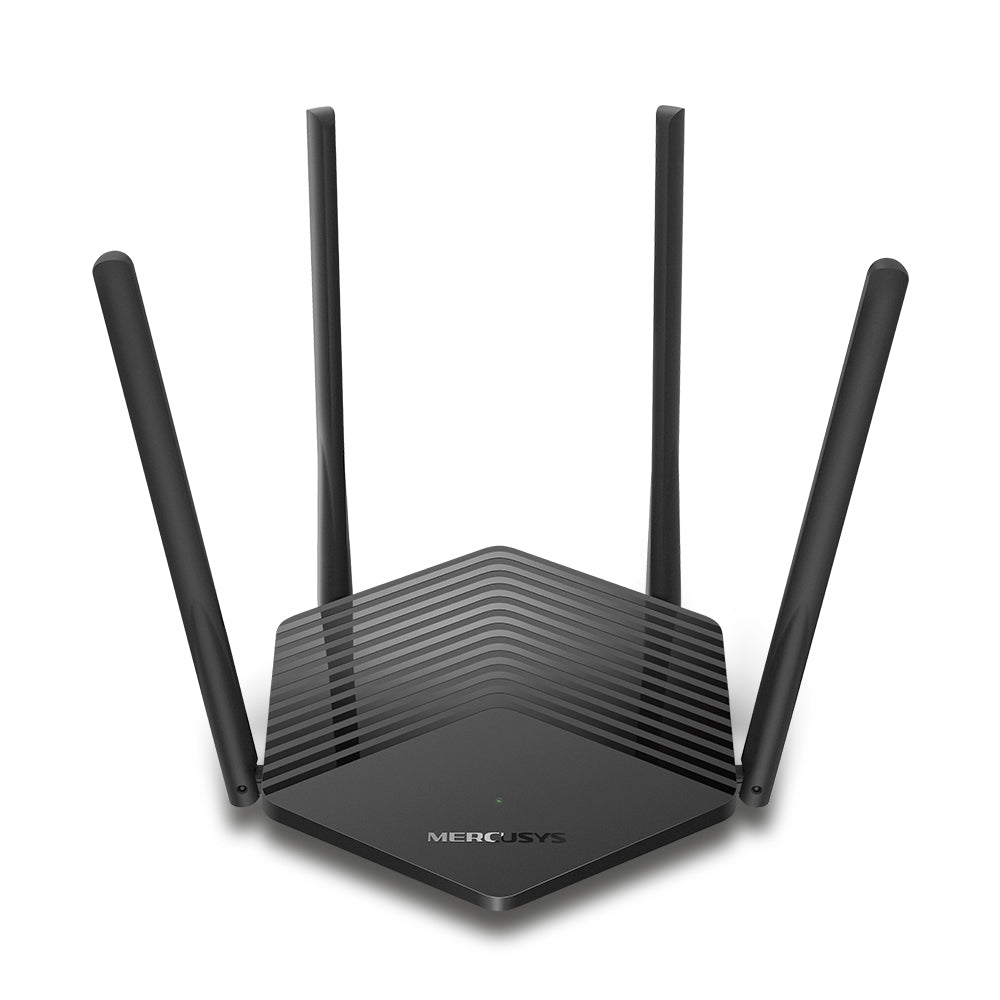 Mercusys MR60X – WLAN-Router – Wi-Fi 6 Dual-Band (2,4/5 GHz), 1,5 Gbit/s