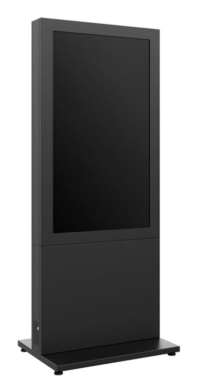 Hagor Bodenständer – bis 55" – Diebstahlsicherung, Verbessertes Kabelmanagement, für HP Kiosk 55" – Grau