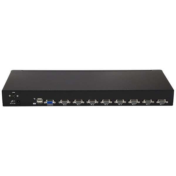 StarTech.com 8-Port VGA KVM-Switch – 1920 × 1440, USB 2.0-Hub, Rack 1U