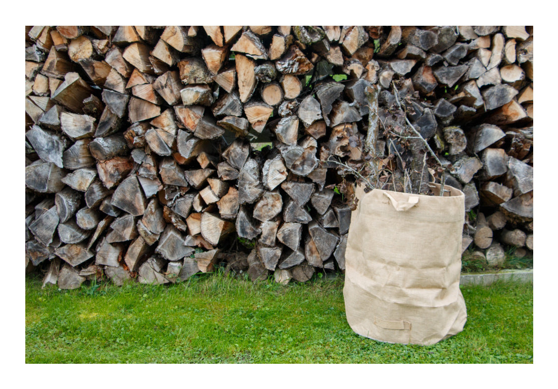 Colibri Mehrzweckbeutel – 70 l, Jute, beige, 440 × 440 × 440 mm, 1 Stk
