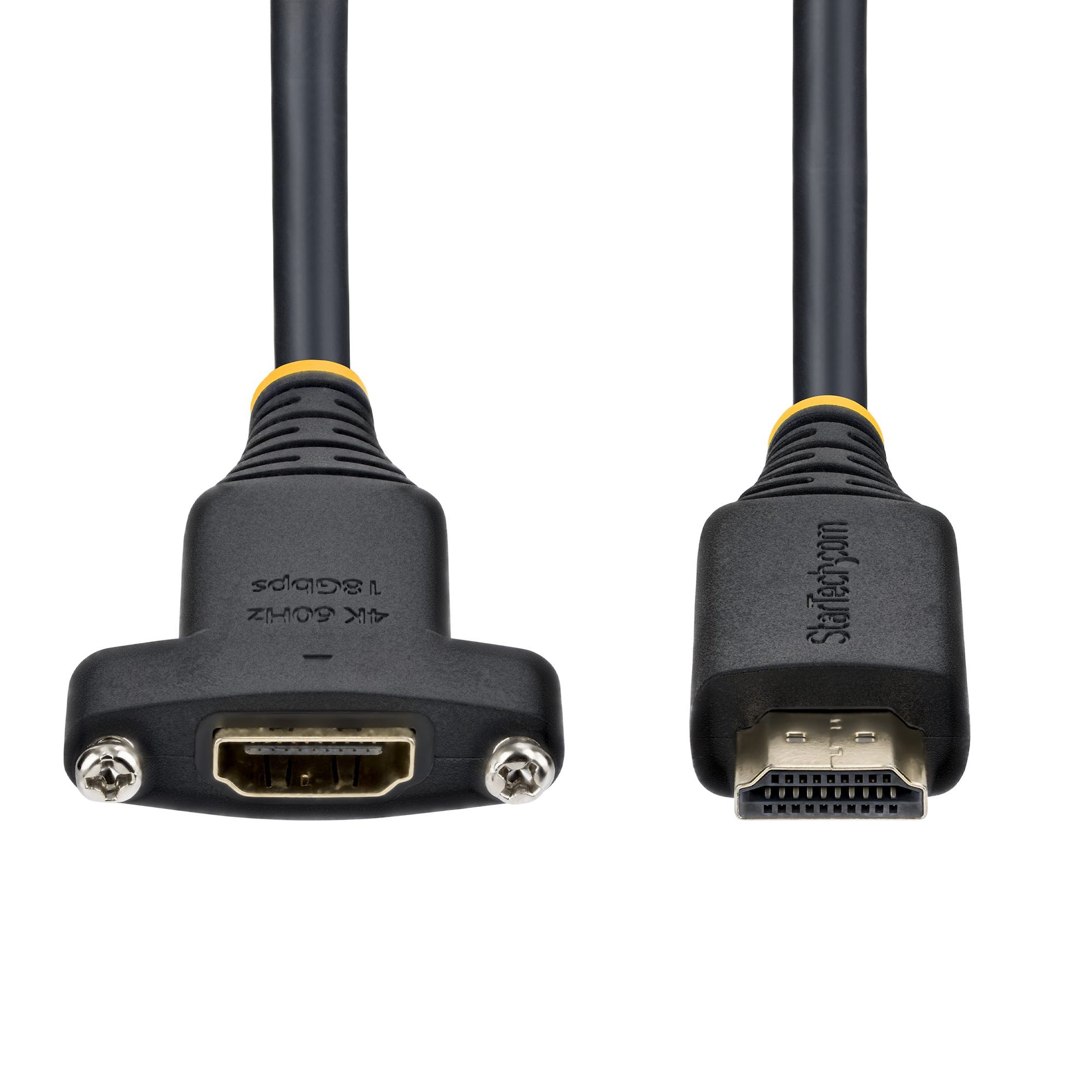 StarTech.com HDMI Verlängerungskabel HDMI 2.0 4K 60 Hz – 1 m – HDR