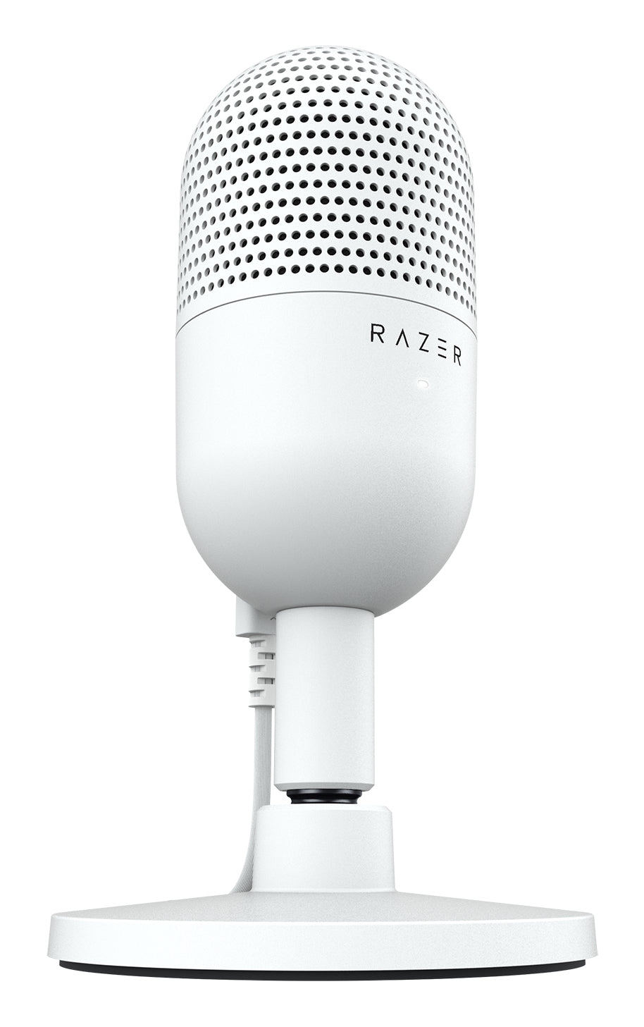 Razer Seiren V3 Mini – Tischmikrofon – USB-C, Superniere, 24 Bit/96 kHz – Weiss