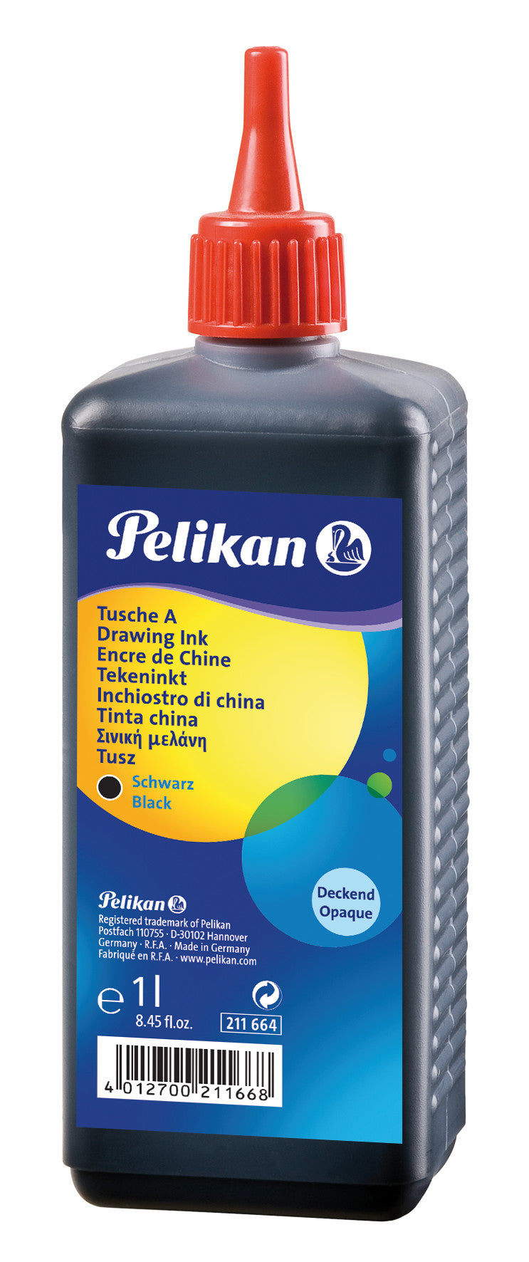 Pelikan Tusche – Schwarz, 1000 ml