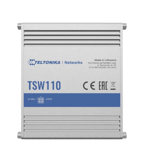 Teltonika TSW110 – Switch – 5×GbE, PoE