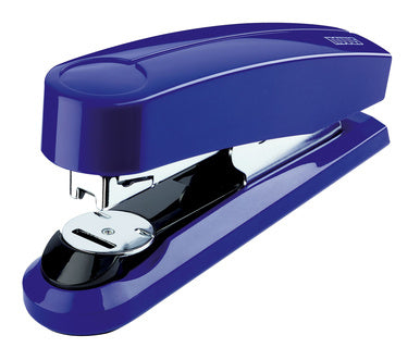 Novus B4 FC Flachheftgerät – 50 Blatt, für 24/6, 24/8, 26/6 und weitere, blau