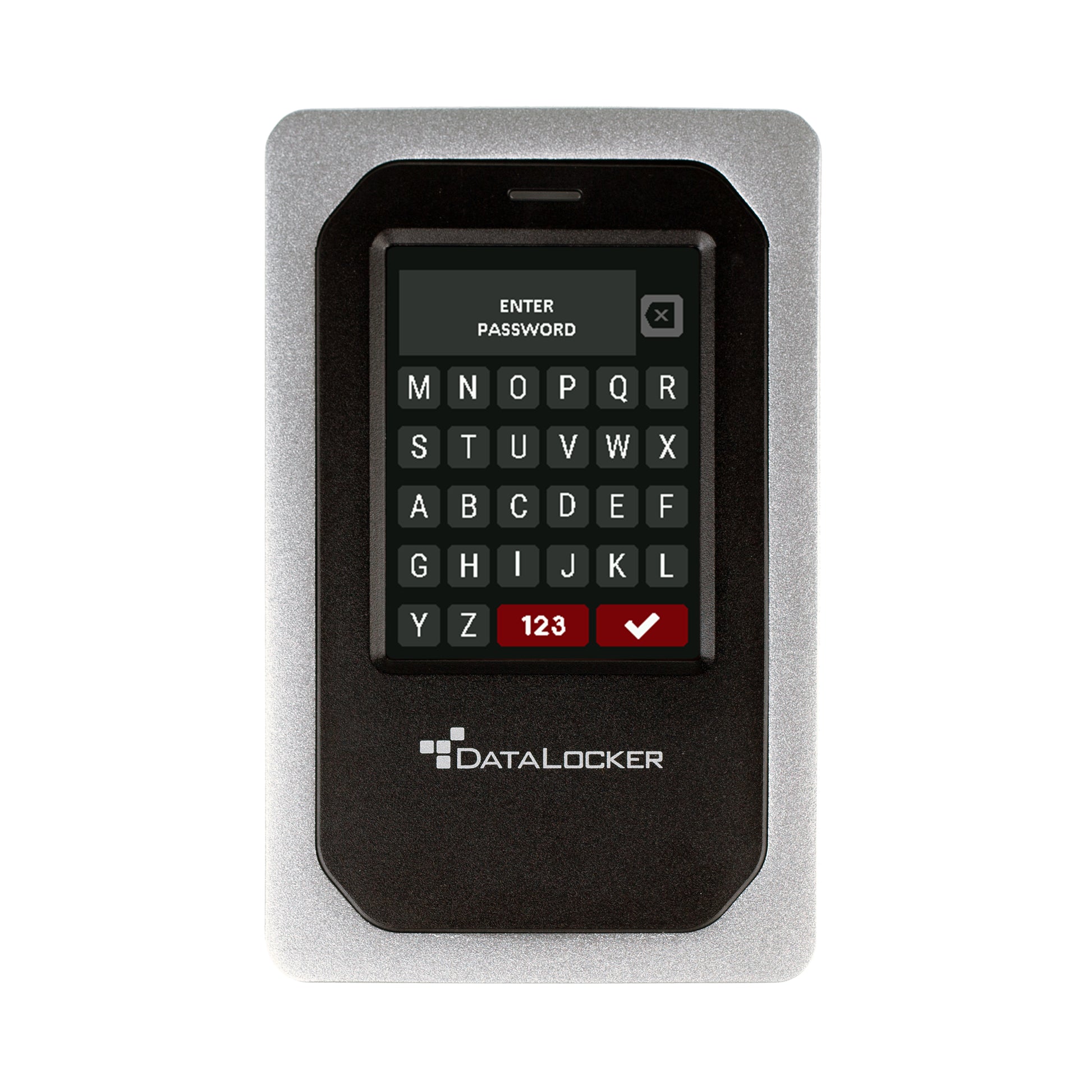 DataLocker DL4 FE 2 TB – USB-C 3,2 Gen 1, 2,5" SATA HDD, 5400 U/min