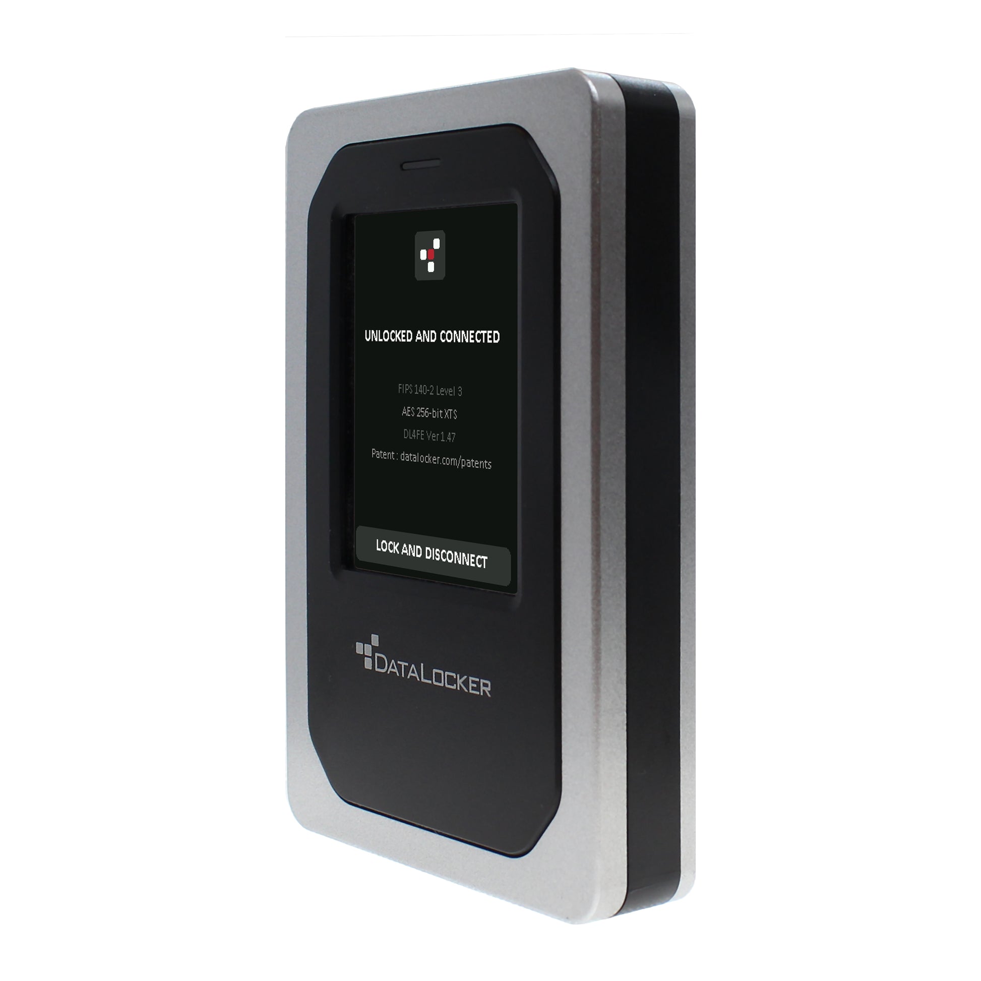 DataLocker DL4 FE 2 TB – USB-C 3,2 Gen 1, 2,5" SATA HDD, 5400 U/min