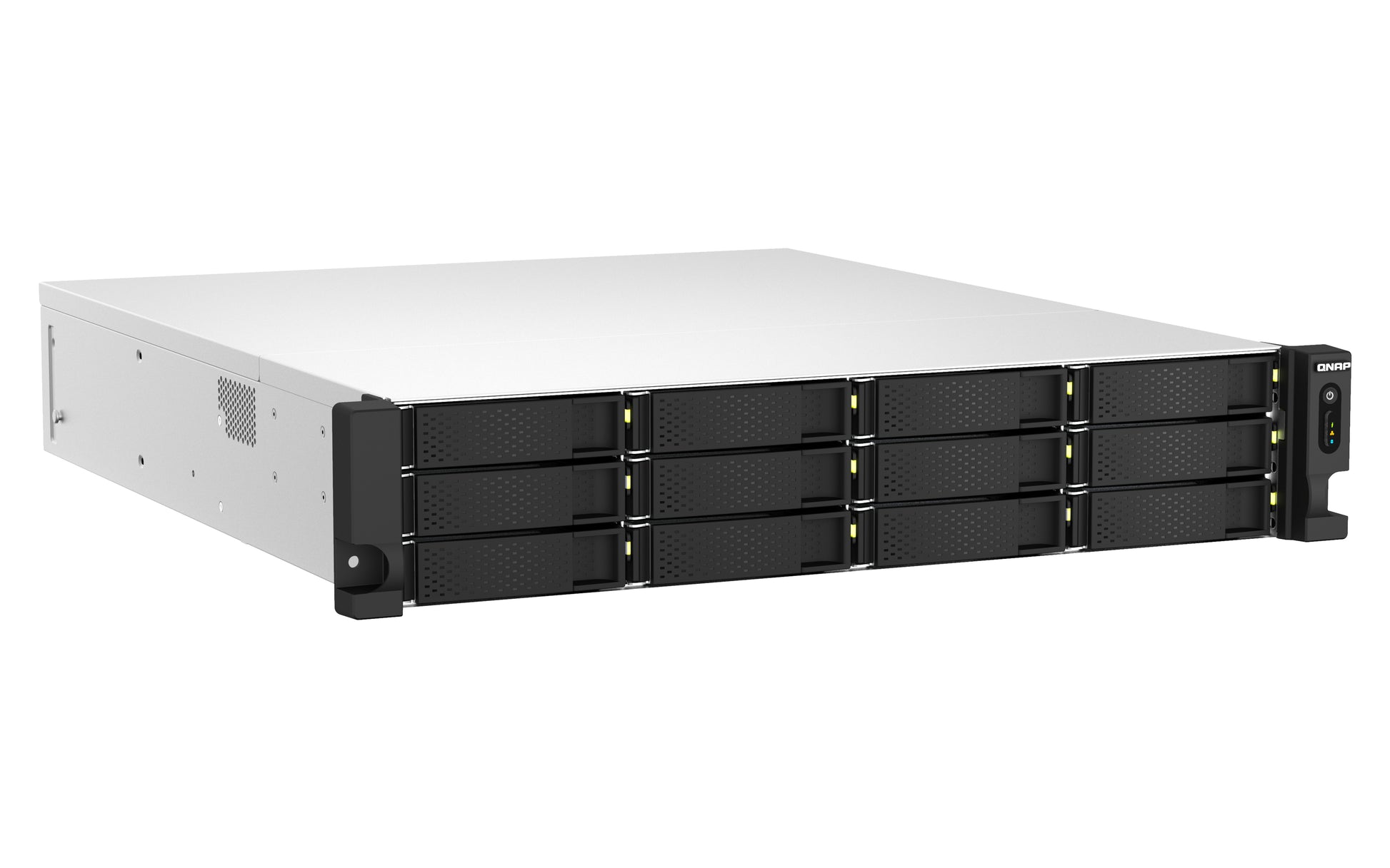 QNAP TS-h1887XU-RP – 18-Bay 2U Rack-NAS, Intel Xeon E-2334, 16 GB ECC DDR4