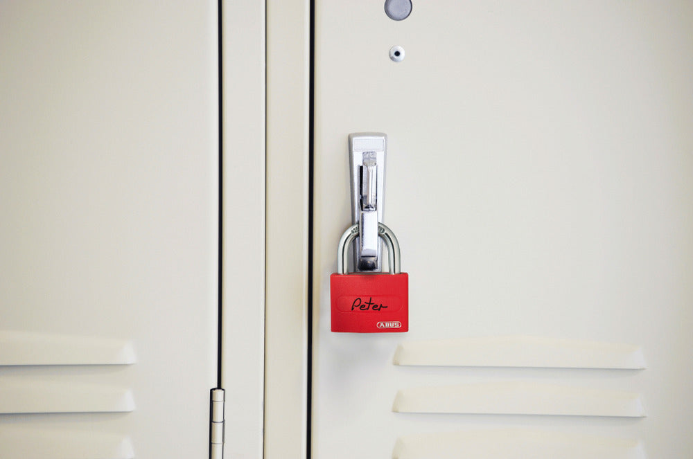 ABUS T65AL/40 Mechanisches Vorhängeschloss – Aluminium, Bügel 23×22 mm, Ø6,5 mm, Sicherheitslevel 5, Aussen