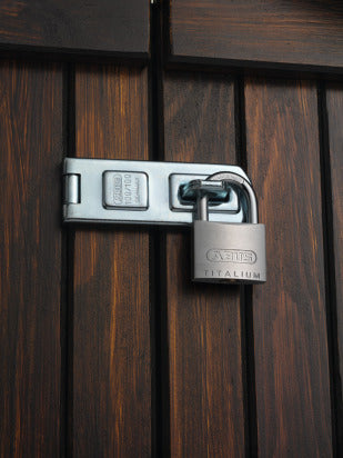ABUS 64TI/20 Twins B/DFNLI Mechanisches Vorhängeschloss – Aluminium (Korpus), gehärteter Stahl (Bügel)