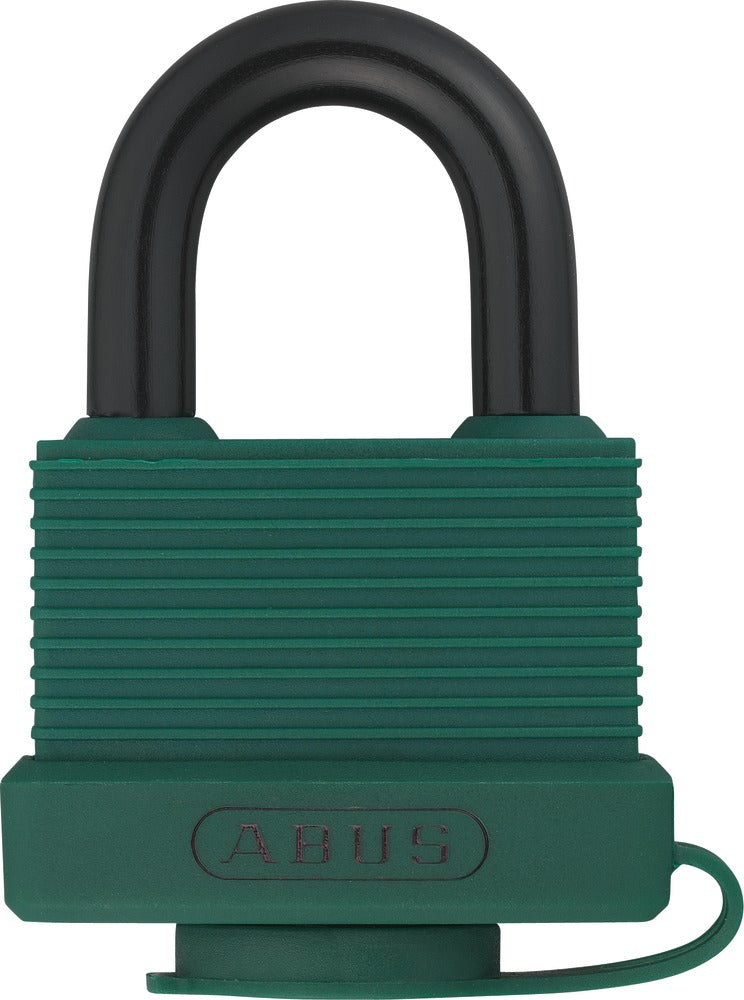 ABUS 70AL/45 – Grün, herkömmliches Vorhängeschloss, unterschiedliche Schliessung