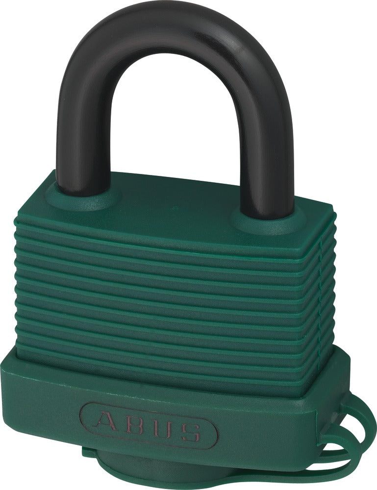 ABUS 70AL/45 – Grün, herkömmliches Vorhängeschloss, unterschiedliche Schliessung