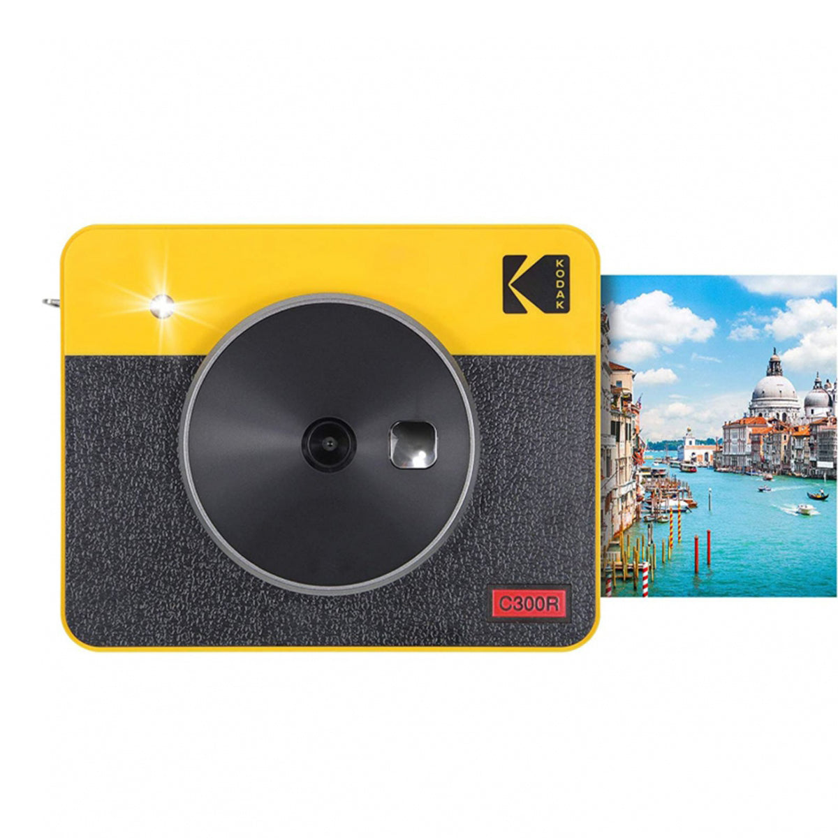 Kodak Mini Shot Combo 3 Retro – Sofortbildkamera & Drucker, 76,2×76,2 mm, CMOS, 4,32 cm (1,7″), Gelb