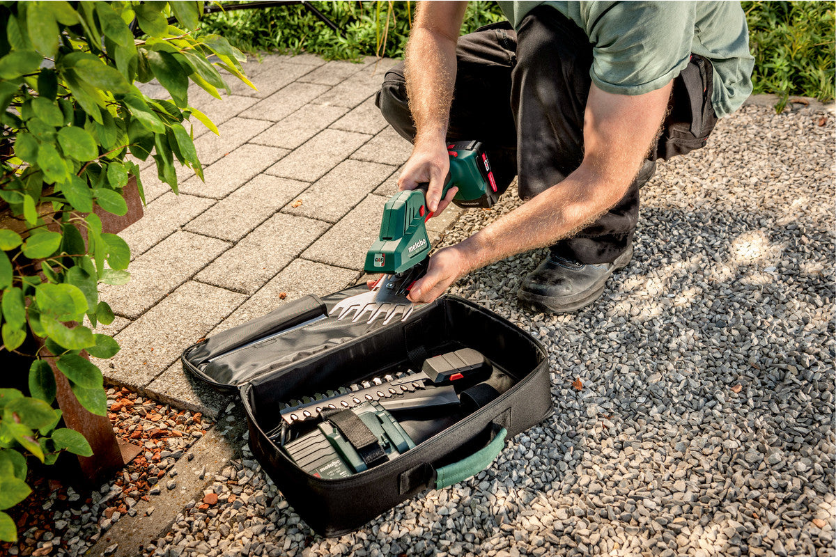 Metabo SGS 18 LTX Q Akku-Strauchschere – 18 V – Schnittbreite 115 mm – Solo