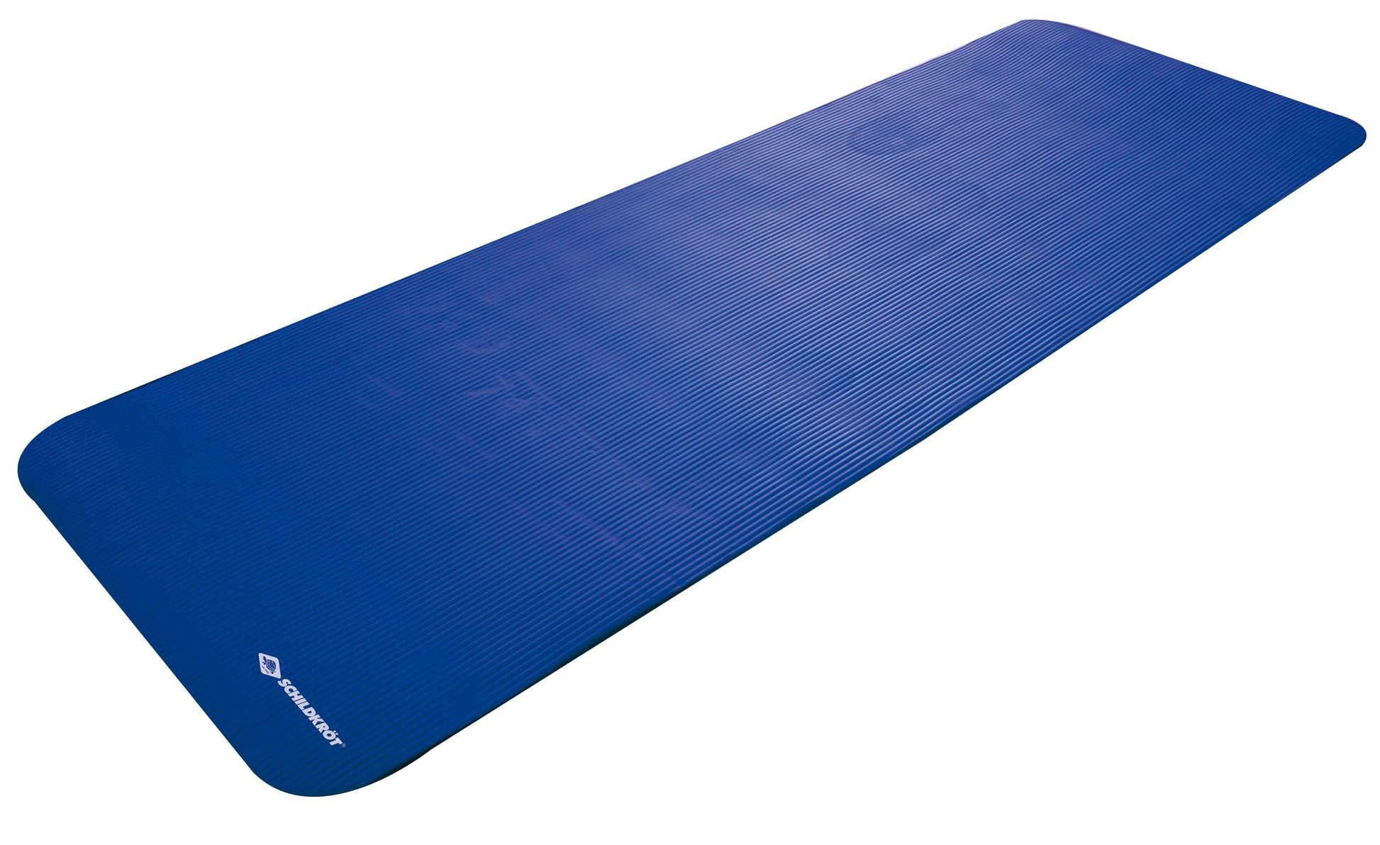 Schildkröt Fitness Fitnessmatte – Gummi, rutschfest, waschbar – 80 × 195 × 1,5 cm – Blau