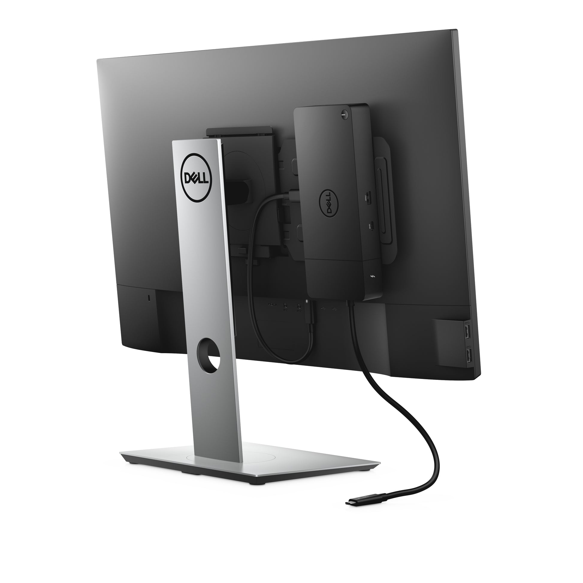 DELL WD19TBS-180W Dockingstation – USB-C, 2× DP, 1× HDMI, 5× USB-A, 180 W PD, GbE, TB3 × 1, für Windows/Linux