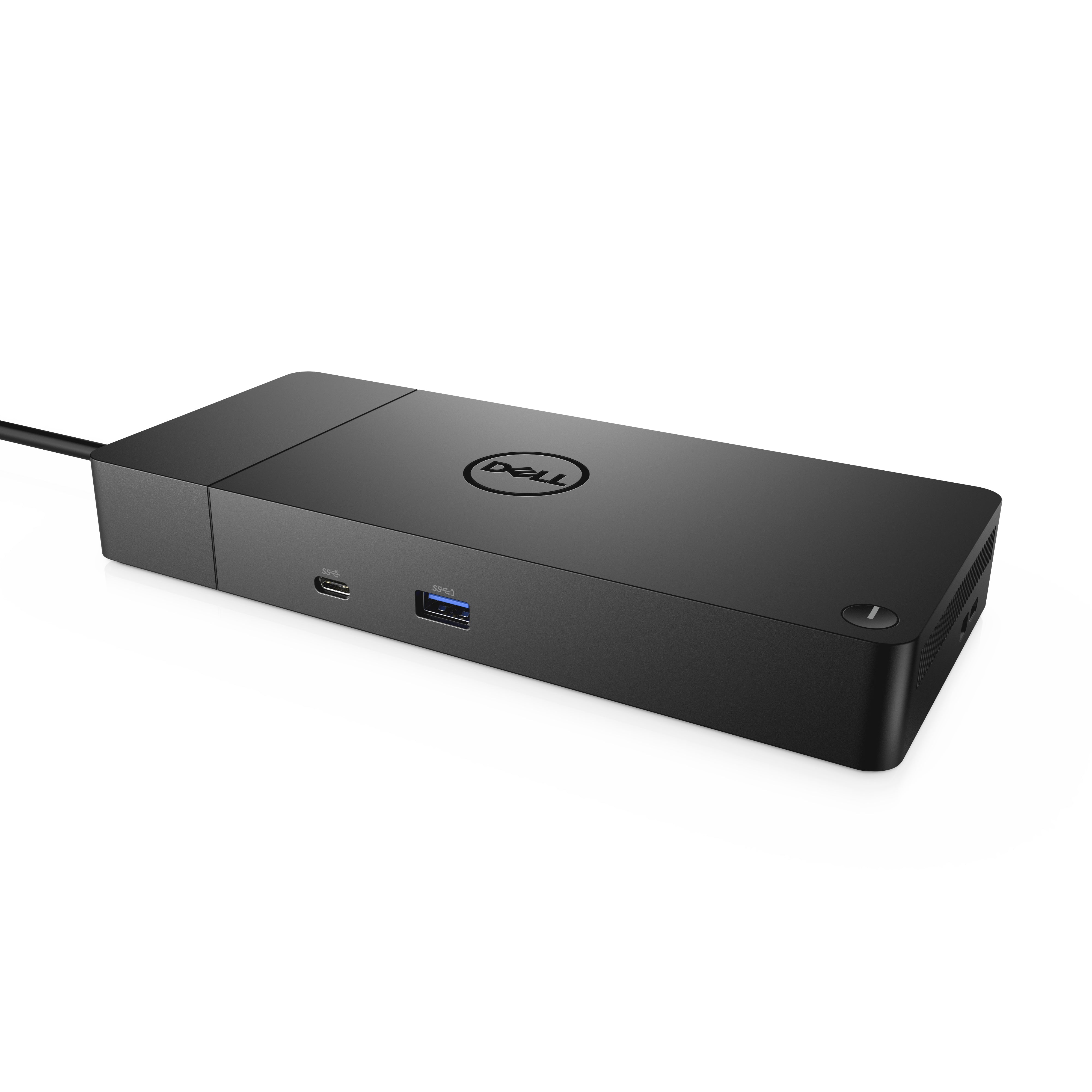 DELL WD19S Dockingstation – USB-C, 2× DP, 1× HDMI, 3× USB-A, 2× USB-C, 180 W PD, GbE, für Windows/Linux
