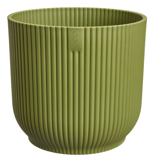 elho Vibes Fold Pflanzkübel – Ø 39 × 36 cm – Kunststoff, grün
