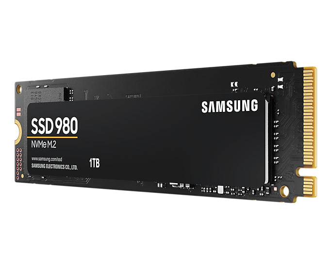 Samsung 980 (1 TB) – M.2 NVMe (PCIe 3.0), 3'500 MB/s Lesen, 3'000 MB/s Schreiben