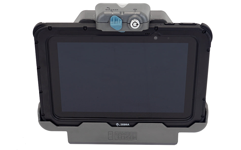 Gamber-Johnson Fahrzeug-Dock für Zebra ET51/56 – Kabelgebunden, 12–32 V – Schwarz