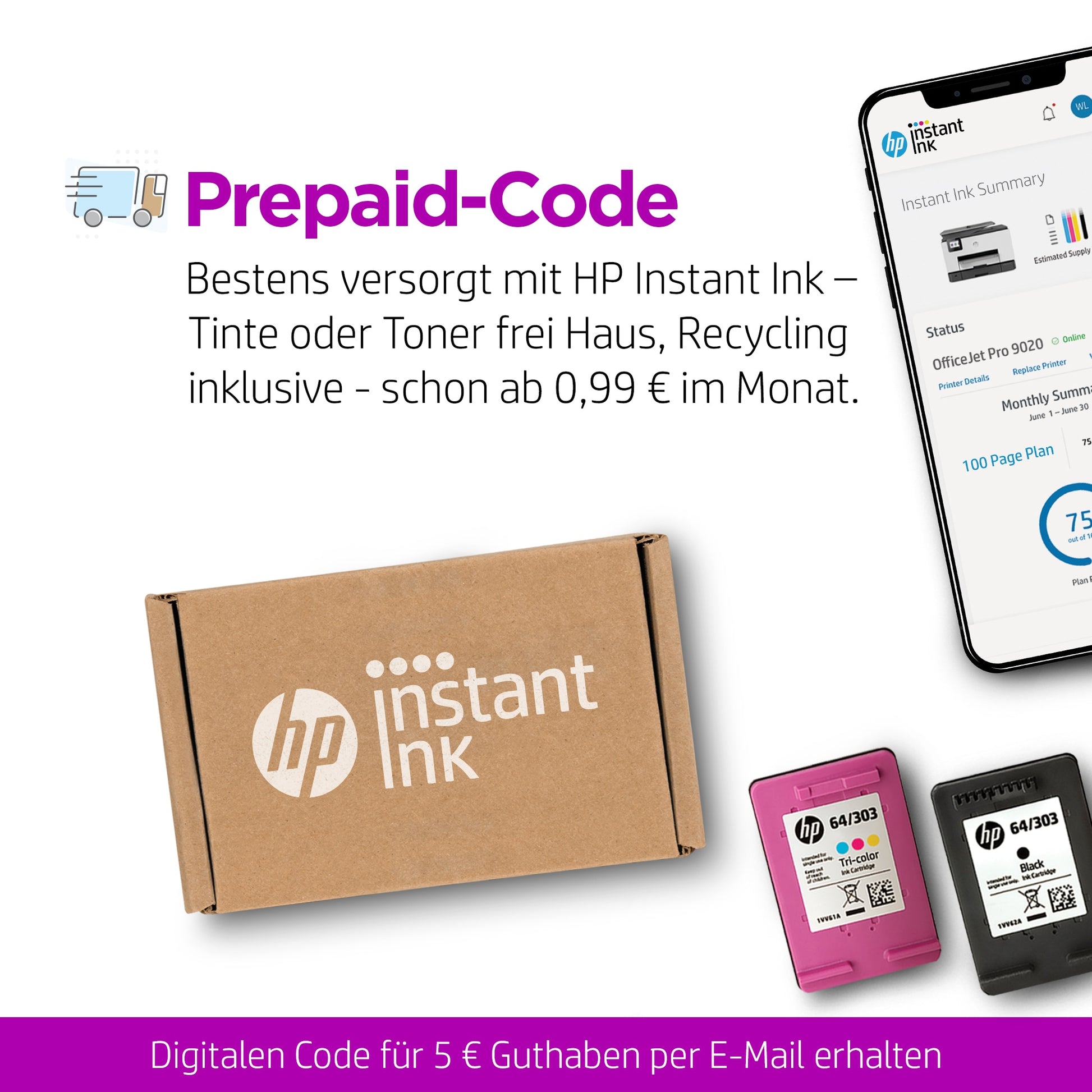 HP ENVY Pro 6420 – Farbtintenstrahl-Multifunktionsdrucker, A4, 4-in-1, Duplex, ADF, WLAN, AirPrint, Mopria