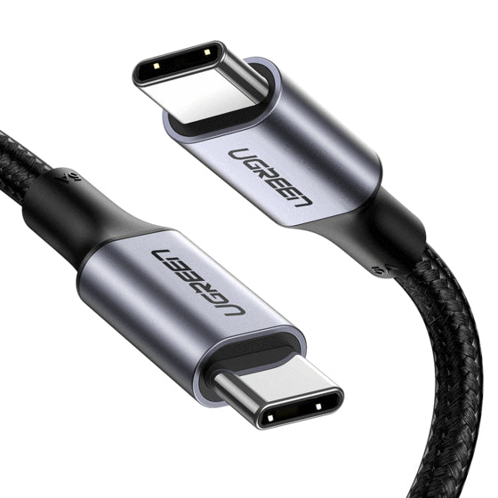 Ugreen USB-C auf USB-C Kabel – USB 2.0 (480 Mbit/s) – 1 m – PD 100 W – für MacBook und mehr