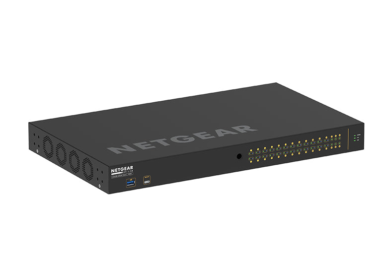 NETGEAR GSM4230P-100EUS – Managed Switch – 30×GbE, 4×SFP, L2/L3, PoE+ 300 W, 1U