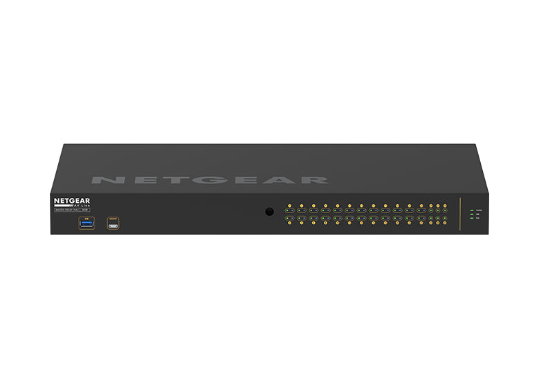 NETGEAR GSM4230P-100EUS – Managed Switch – 30×GbE, 4×SFP, L2/L3, PoE+ 300 W, 1U