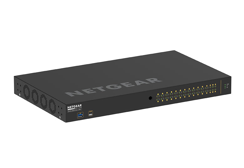 NETGEAR GSM4230P-100EUS – Managed Switch – 30×GbE, 4×SFP, L2/L3, PoE+ 300 W, 1U