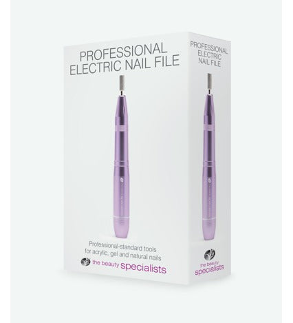 Rio Elektrischer Nagelpolierer – USB-betrieben, 20000 U/min – 11 Aufsätze – Violett – Aluminium
