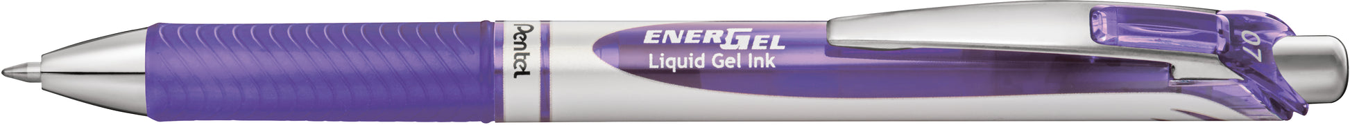 Pentel Gelschreiber – Lila, 0,7 mm, schnelltrocknend, Druck, nachfüllbar