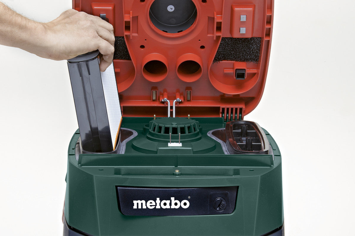 Metabo Absauganlage ASR 35 M ACP – 1400 W, 35 l, Netzbetrieb, Schlauch 5,0 m